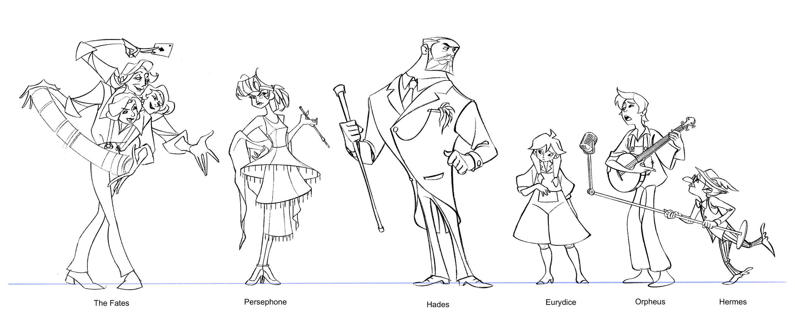 Hadestown Redesign Lineup